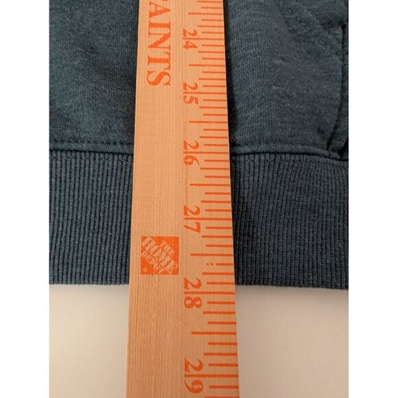 Buck Wear Jeep Mountain Stripe Raglan Hoodie Mens Size Medium Blue Cotton Blend - Picture 11 of 11